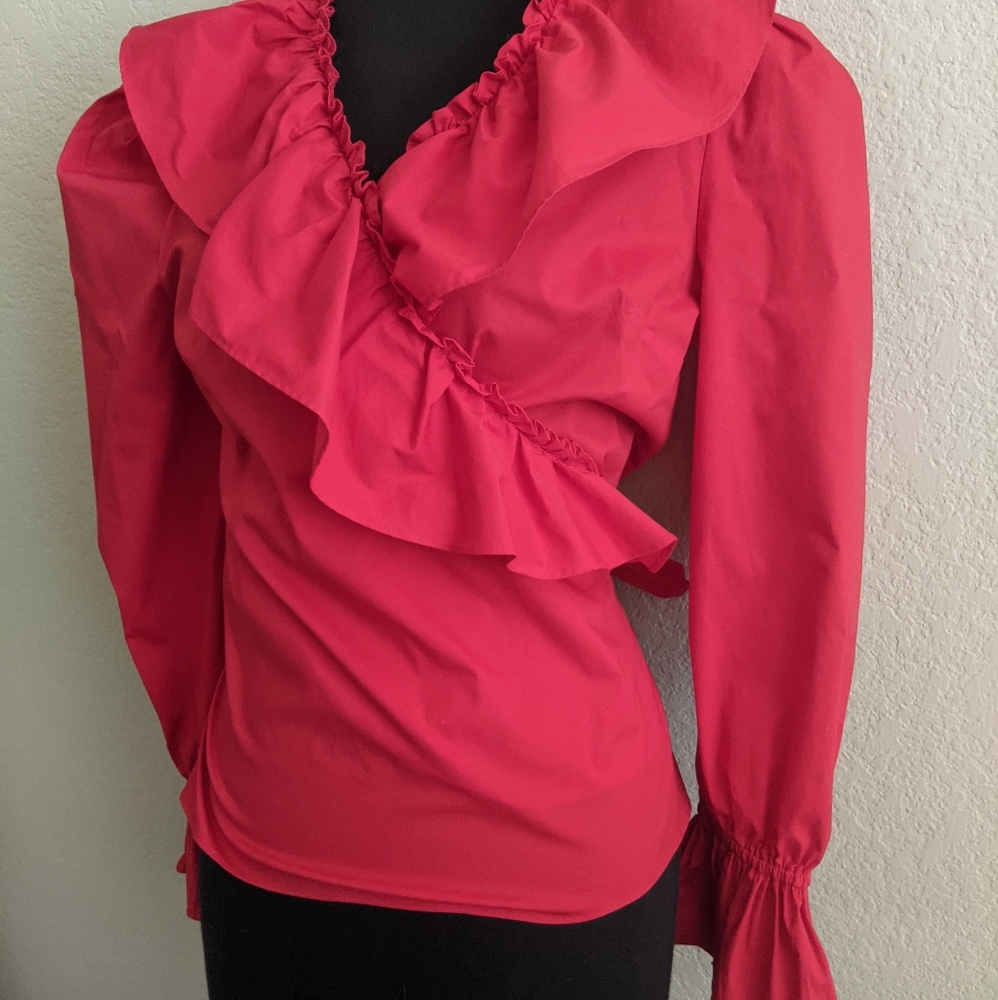 Beautiful red blouse